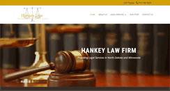 Desktop Screenshot of hankeyjustice.com