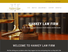 Tablet Screenshot of hankeyjustice.com